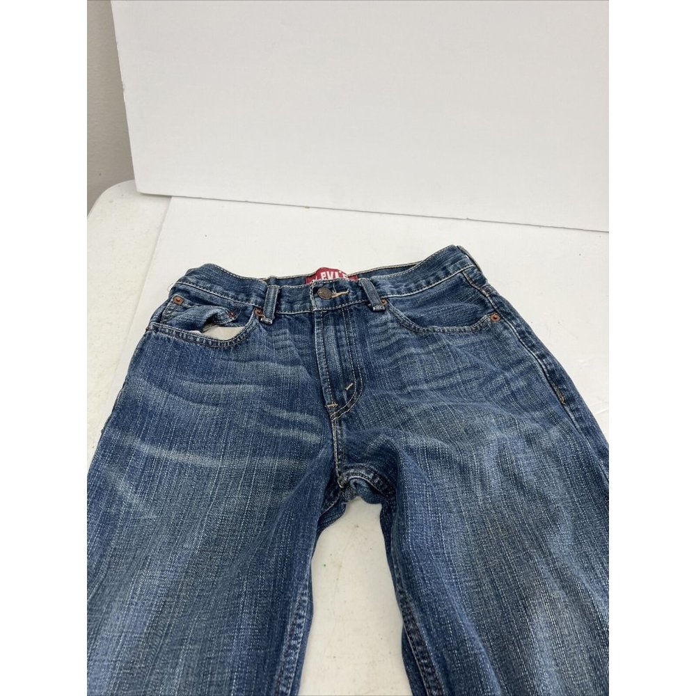 Levi Strauss 527 Womens Size 14R 27 x 27 Bootcut Medium Wash Blue Denim Jeans